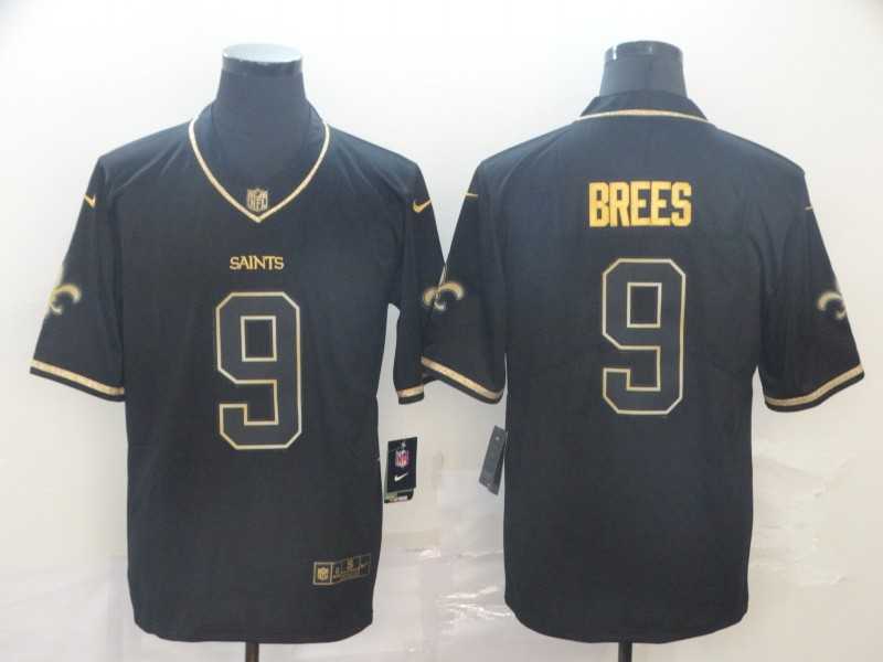 Nike Saints 9 Drew Brees Black Gold Throwback Vapor Untouchable Limited Jersey,We sell and wholesale Nike Saints 9 Drew Brees Black Gold Throwback Vapor Untouchable Limited Jersey on line form chian!